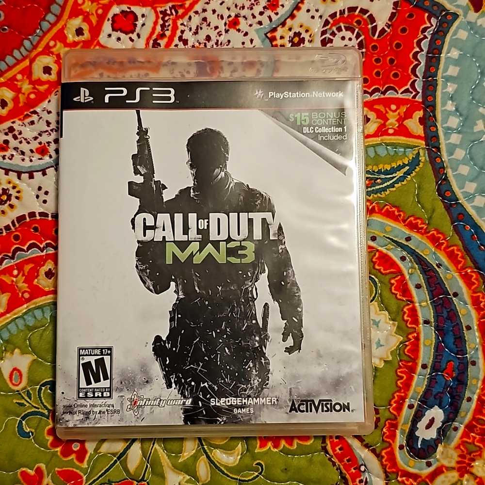 PS3 game Call of Duty MW3